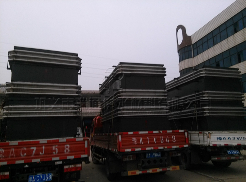 大唐洛陽首陽山電廠矩形3+3波補償器發貨現場
